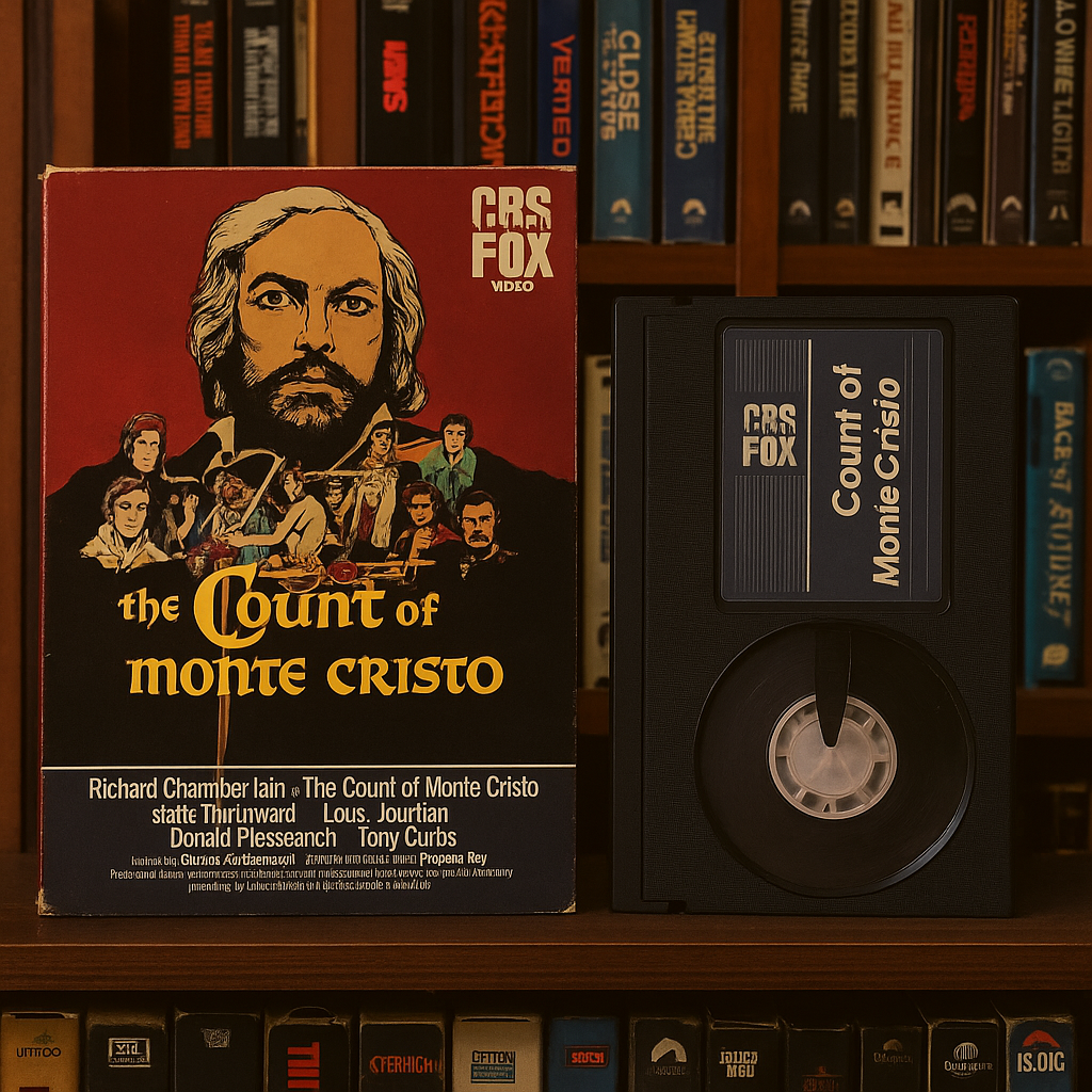 The Count of Monte Cristo (1980) Betamax Tape – CBS Fox Video – Richard Chamberlain