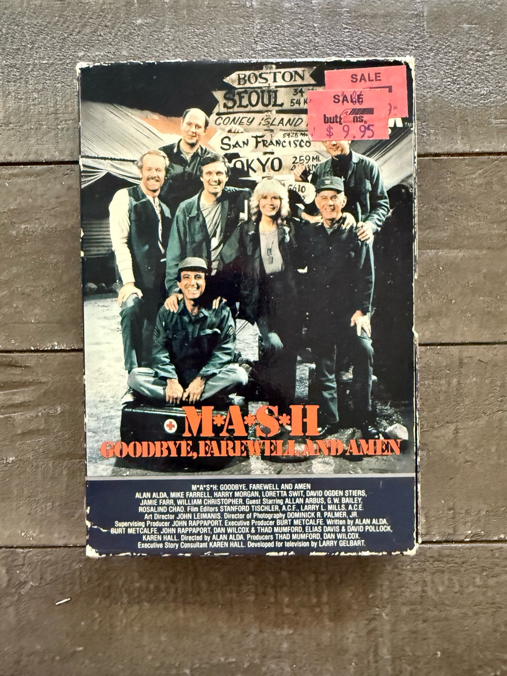 MAS*H: Goodbye, Farewell and Amen (1983) Betamax Tape | CBS/Fox Vintage Release