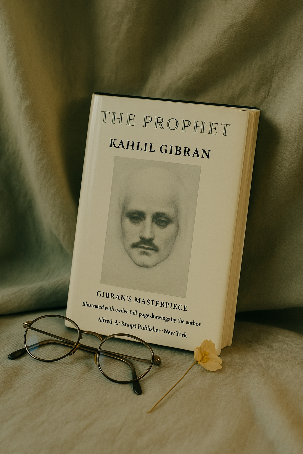 The Prophet by Kahlil Gibran – Vintage Hardcover with Dust Jacket (1970s Gift Edition)