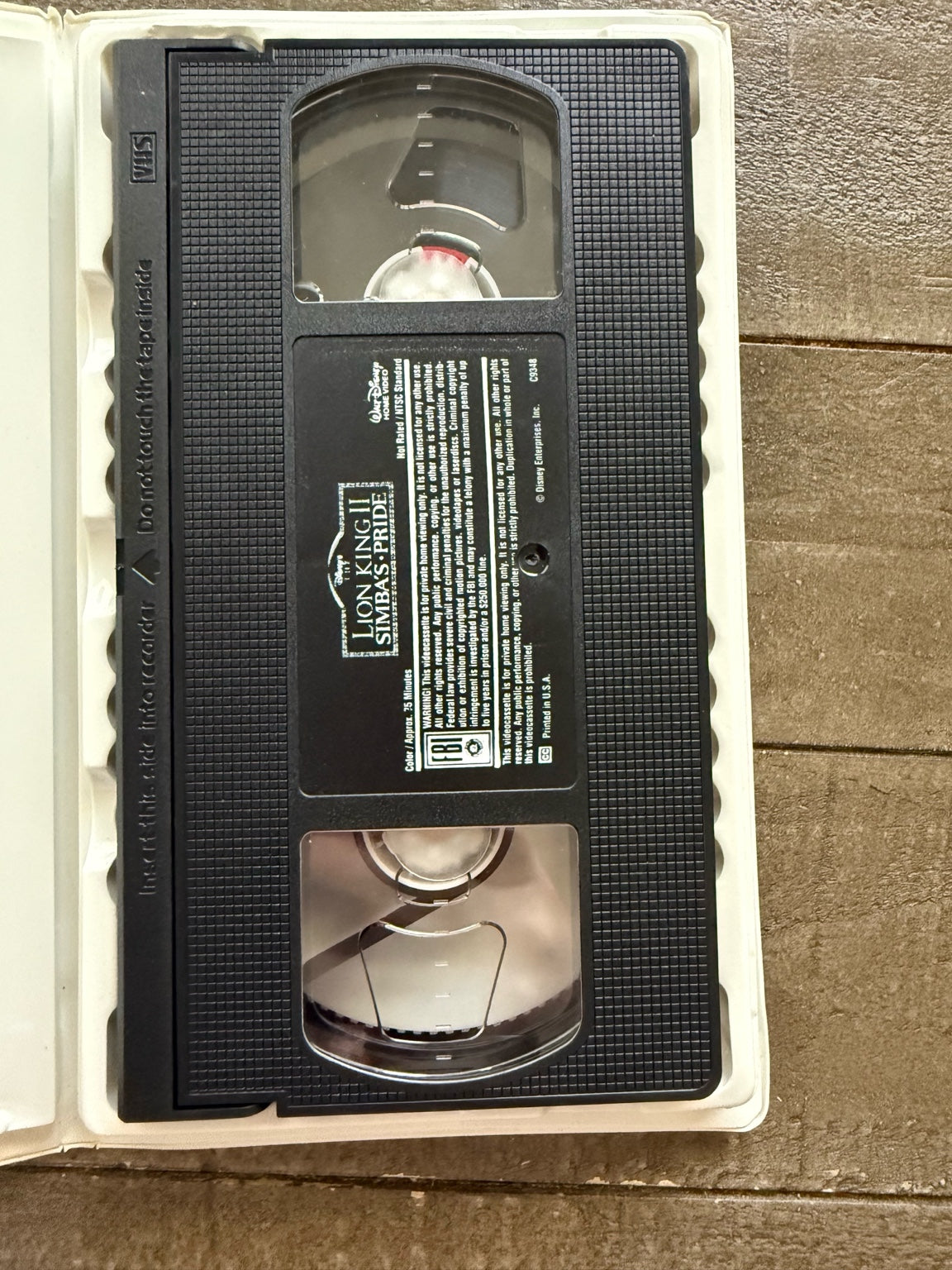 The Lion King II: Simba’s Pride – Vintage Disney VHS (1998)