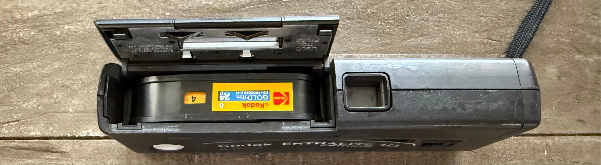 Kodak Ektralite 10 110 Film Camera – Vintage 1980s Pocket Camera (USA Made)