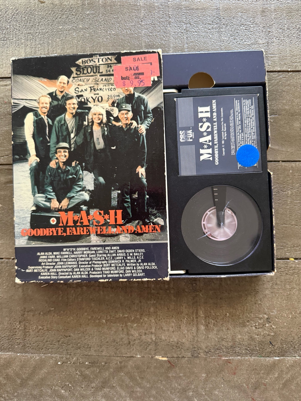 MAS*H: Goodbye, Farewell and Amen (1983) Betamax Tape | CBS/Fox Vintage Release