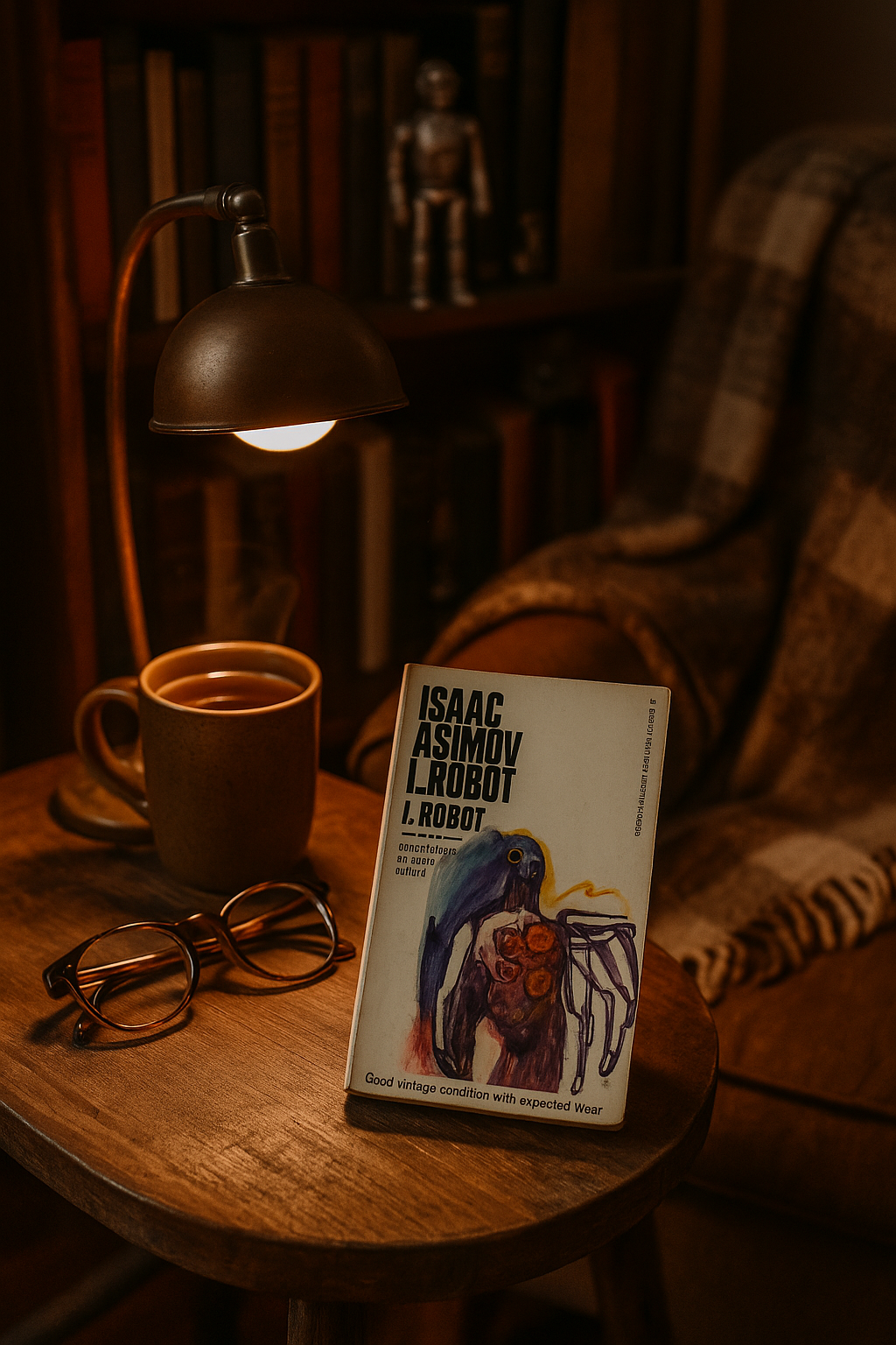 Vintage “I, Robot” by Isaac Asimov | Prophetic Sci-Fi Classic