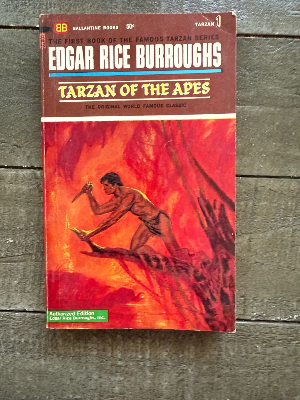 Tarzan of the Apes by Edgar Rice Burroughs