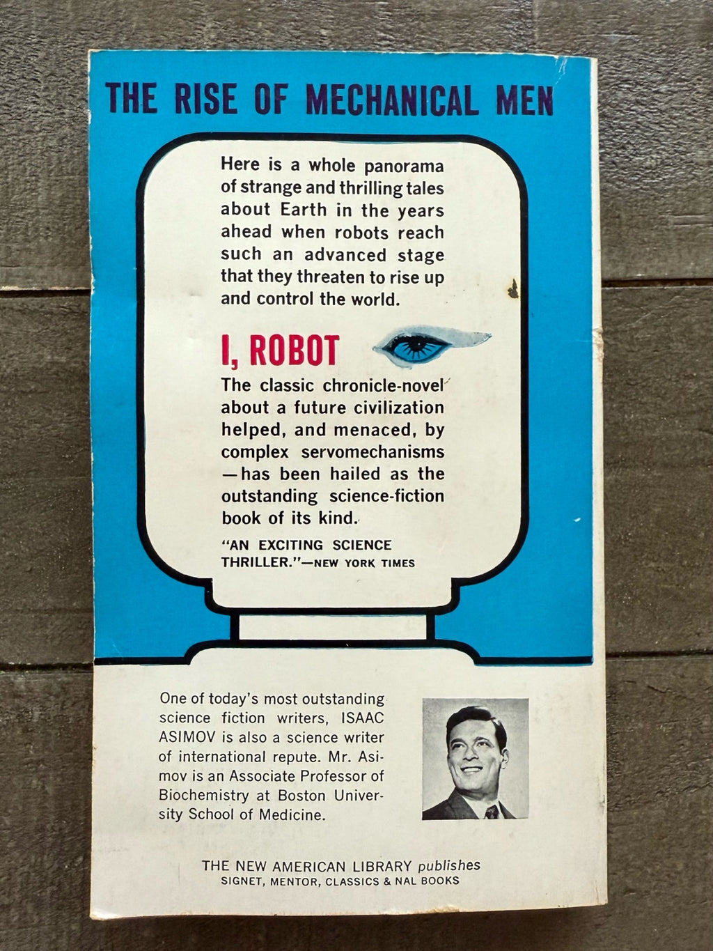Vintage “I, Robot” by Isaac Asimov | Prophetic Sci-Fi Classic