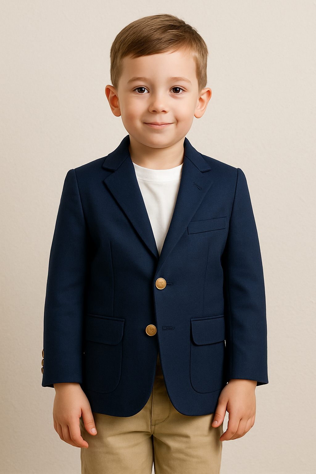 Classic Navy Blazer (No Size Tag)