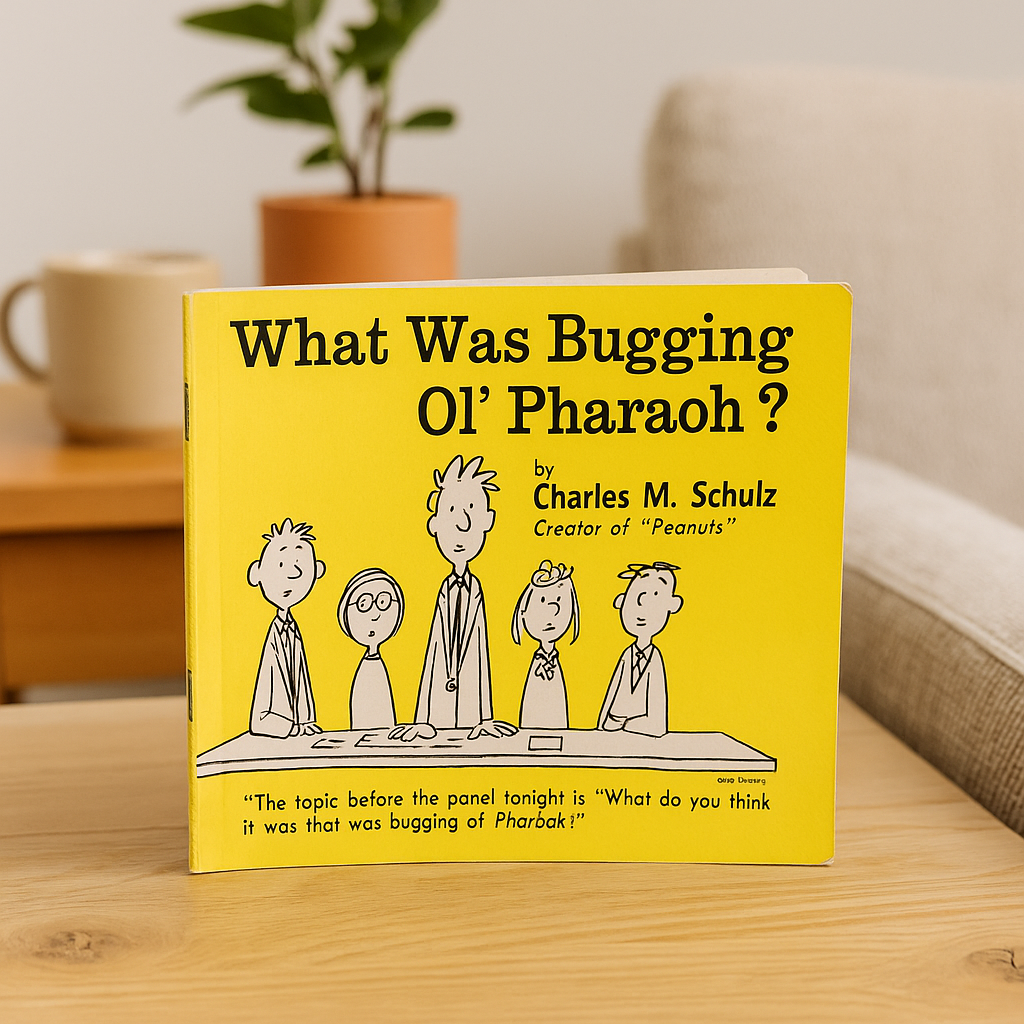 What Was Bugging Ol’ Pharaoh? by Charles M. Schulz – Vintage Christian Cartoon Booklet