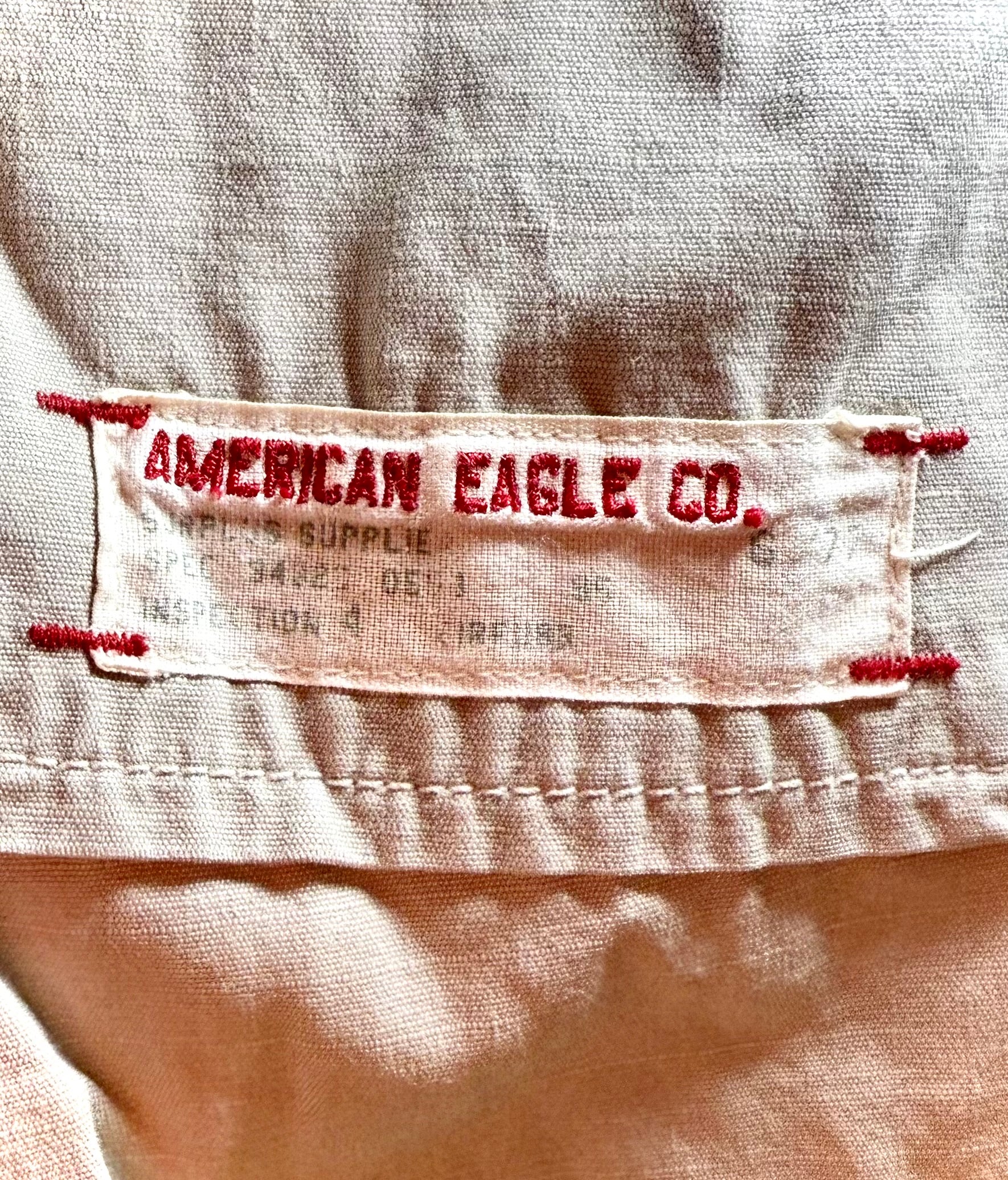 American Eagle Co. Cargo Utility Pants – Size 10 – Khaki Beige Drawstring Hem
