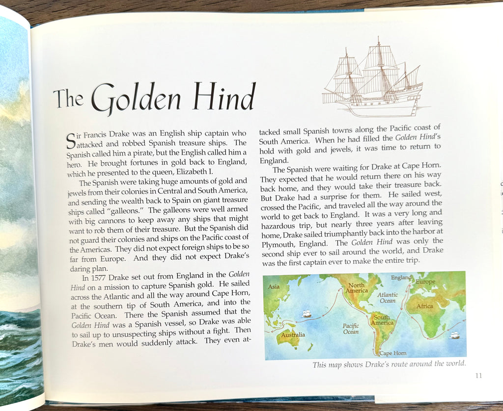 The Great Ships by Patrick O’Brien – Illustrated Children’s Book