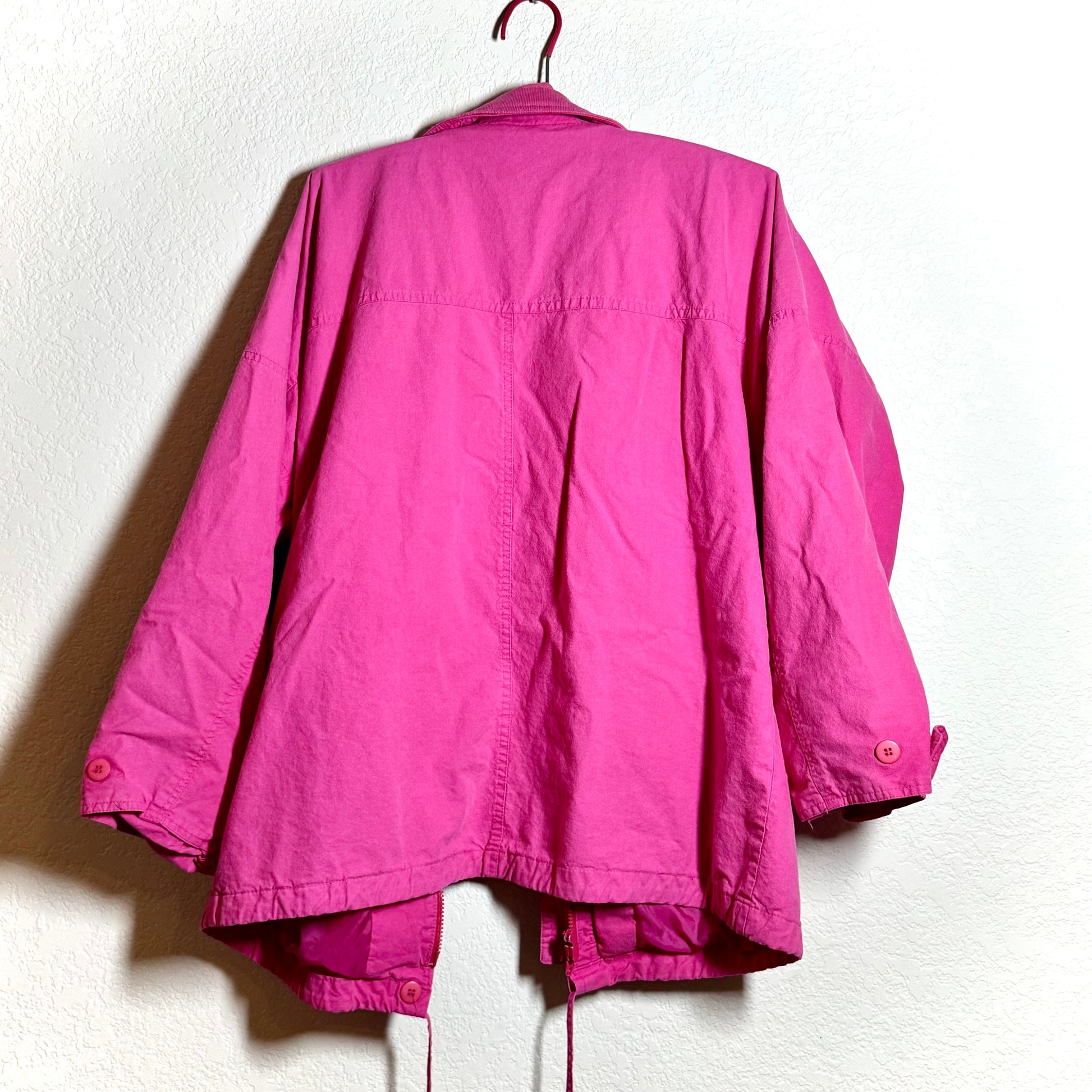 Hot Pink Pacific Trail Vintage Windbreaker – Size Large