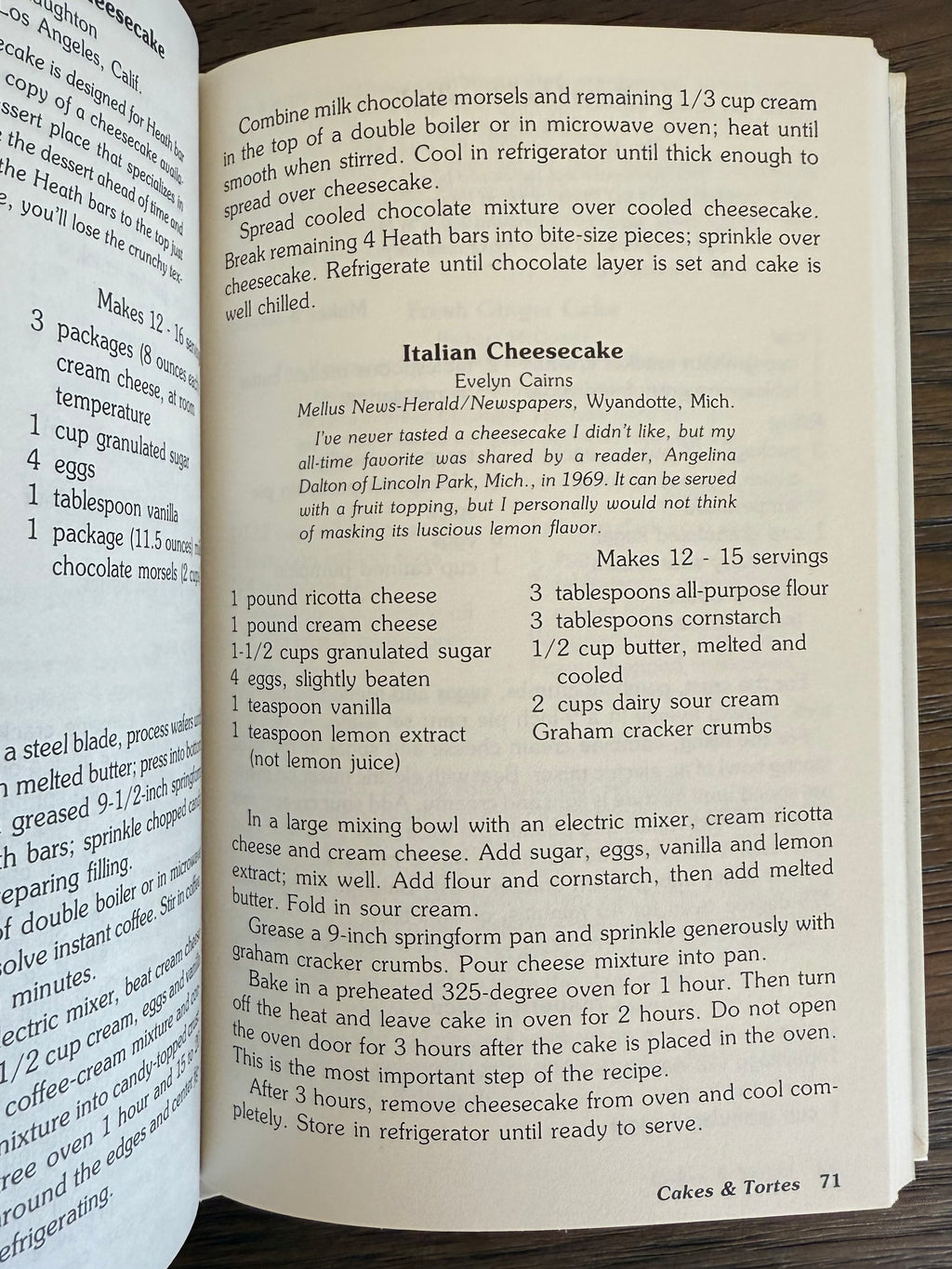 Food Editors’ Favorites: Desserts – Hardcover Cookbook, Edited by Barbara Gibbs Ostmann and Jane Baker