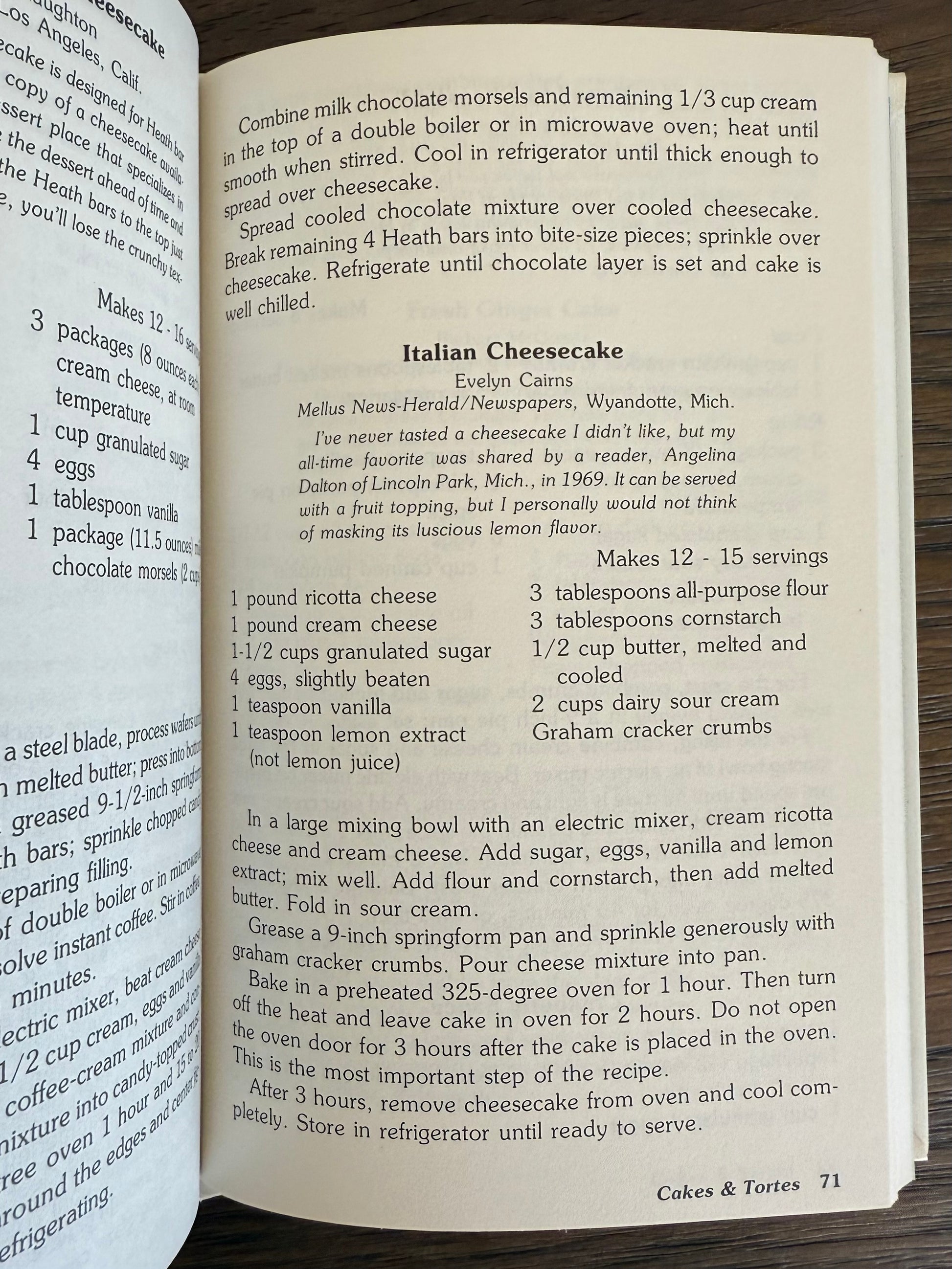 Food Editors’ Favorites: Desserts – Hardcover Cookbook, Edited by Barbara Gibbs Ostmann and Jane Baker