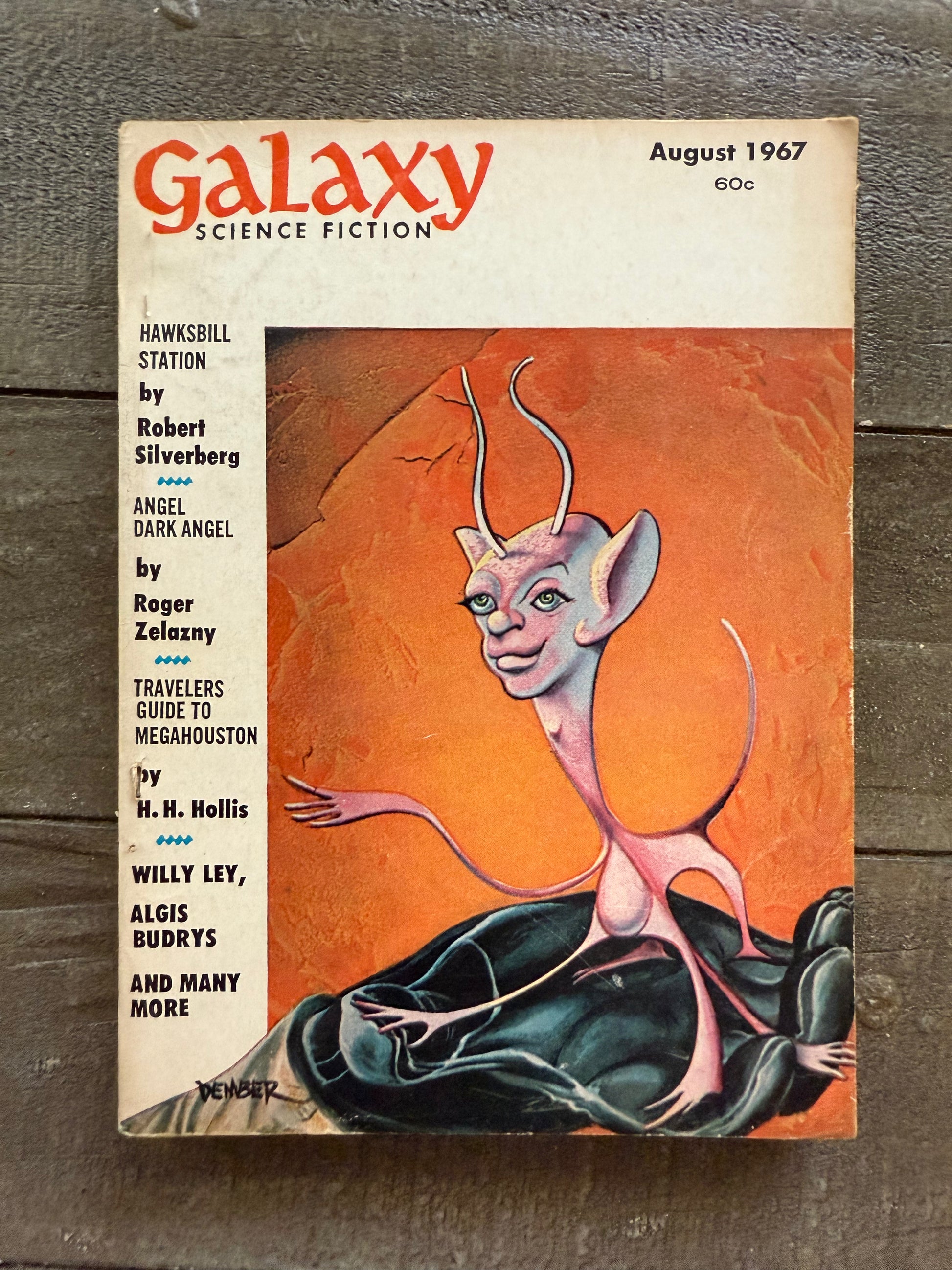 Galaxy Science Fiction Magazine – August 1967
