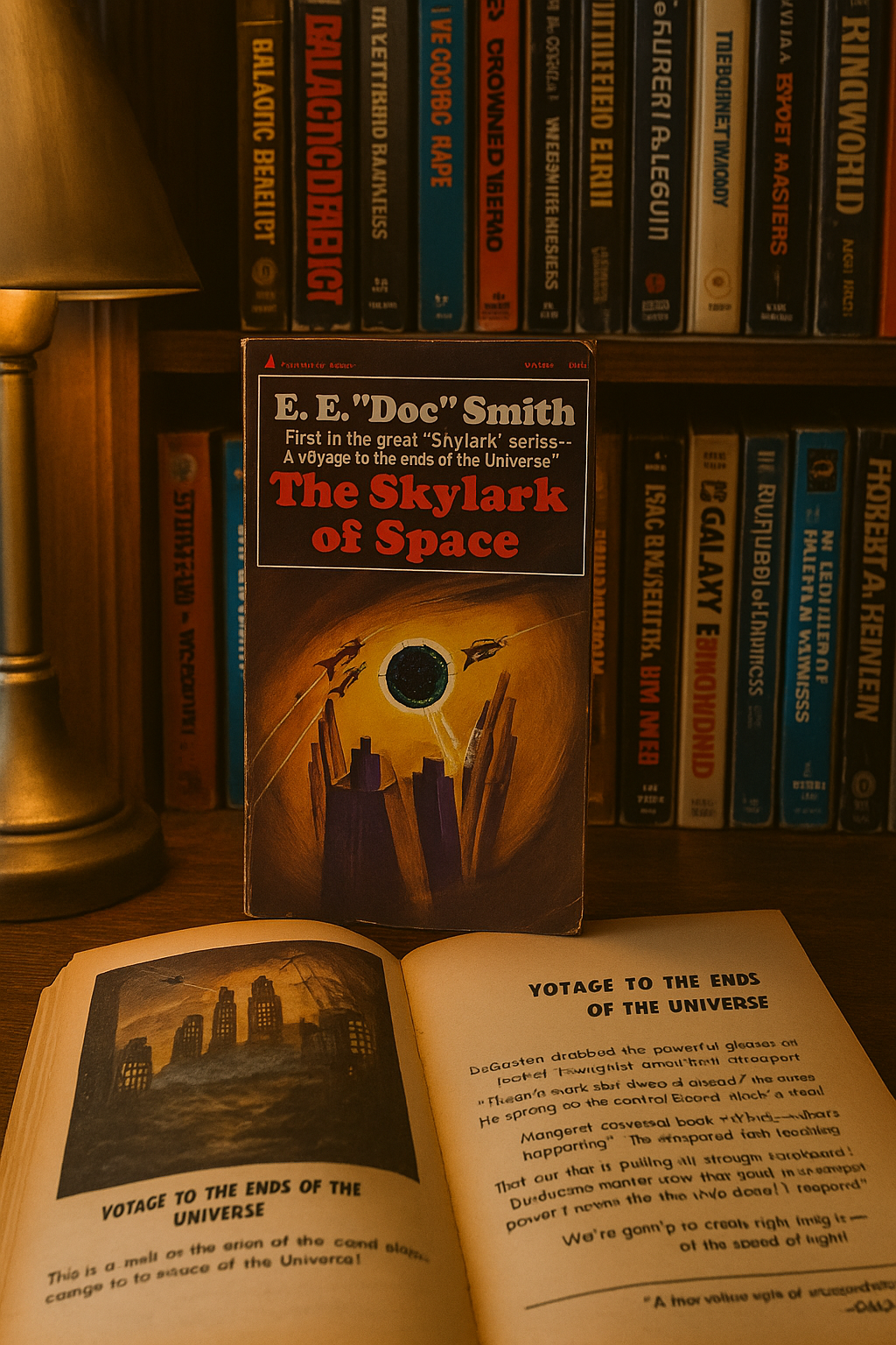 The Skylark of Space by E.E. “Doc” Smith – Vintage Pyramid Sci-Fi Paperback (1960s)