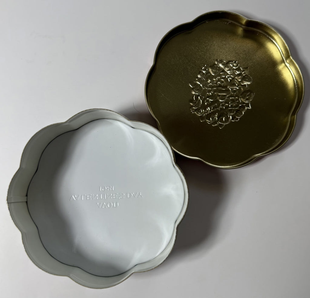 1981 Avon Valentine Tin | Romantic Vintage Collectible